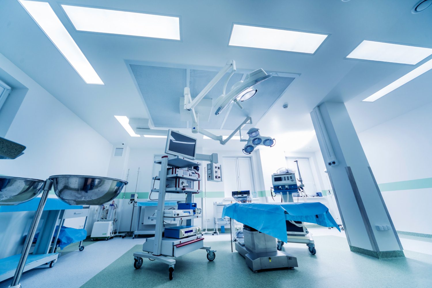 A modern operating theatre at DBSC